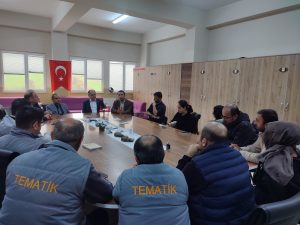 YK BAŞKANIMIZ ERKAN KALAFAT İNEGÖL SEKTÖREL MÜKEMMELİYET MERKEZİNİN DÜZENLEDİĞİ ETKİNLİK İÇİN İNEGÖL H.SEVİM YILDIZ ÖĞRETMEN VE ÖĞRENCİLERİ İLE BİR ARAYA GELDİ