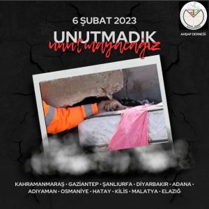 6 ŞUBAT 2023 UNUTMA, UNUTTURMA