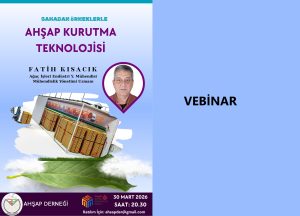 AHŞAP KURUTMA TEKNOLOJİSİ VEBİNARIMIZA TÜM İLGİLİLERİ BEKLİYORUZ