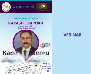 KAPASİTE RAPORU BAŞLIKLI TOPLANTIMIZA MESLEKTAŞLARIMIZI BEKLİYORUZ